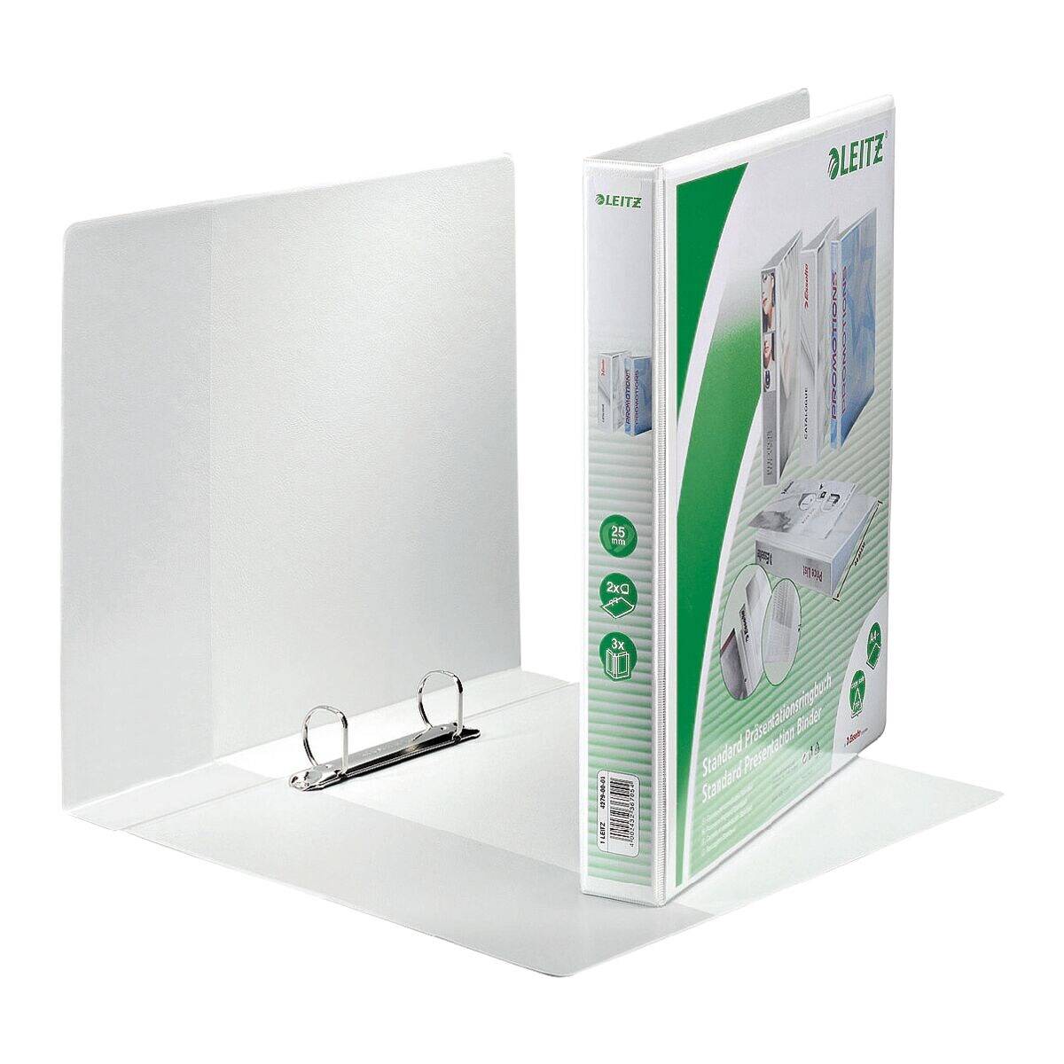 Leitz 42790001 raccoglitore ad anelli A4 Bianco-0