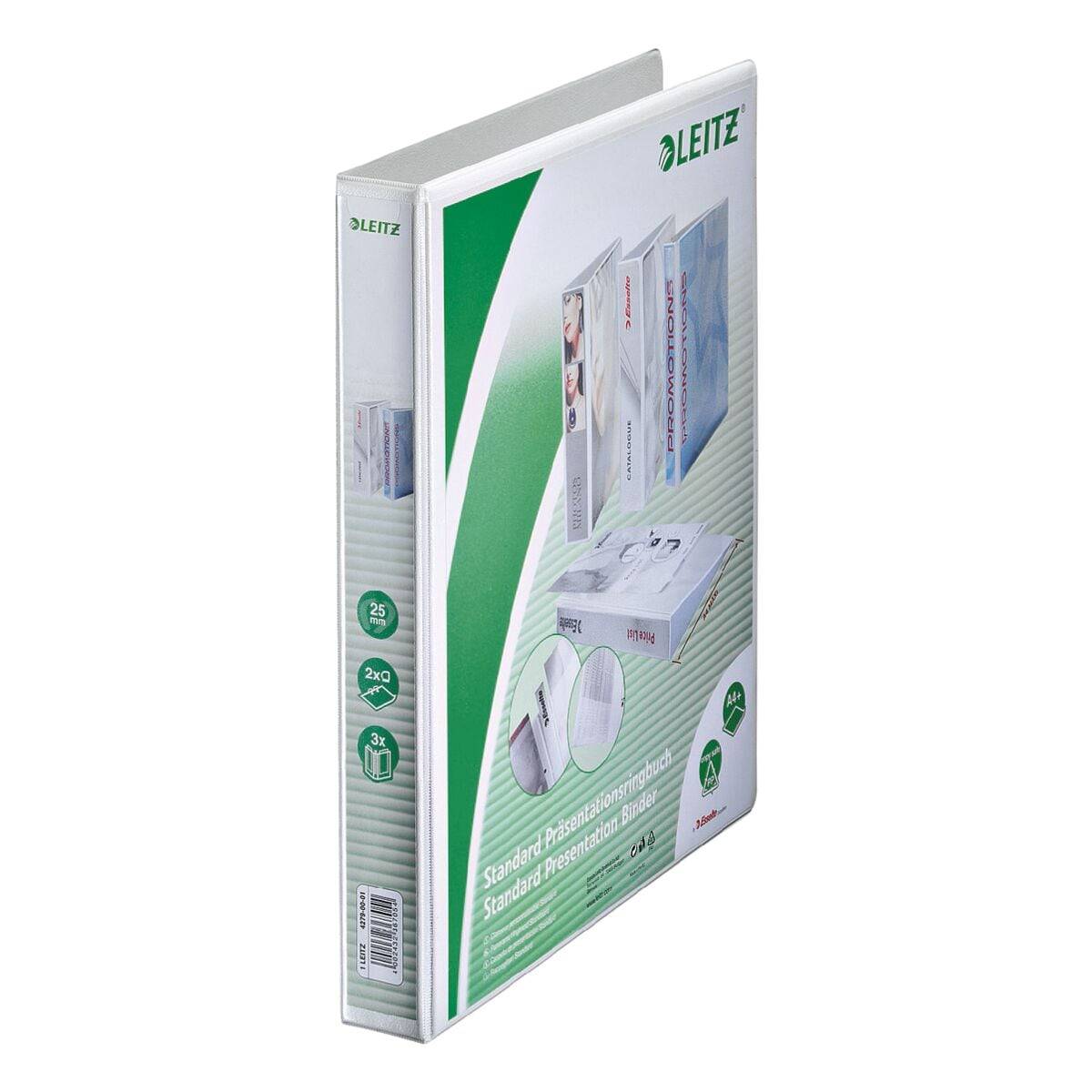 Leitz 42790001 raccoglitore ad anelli A4 Bianco-1