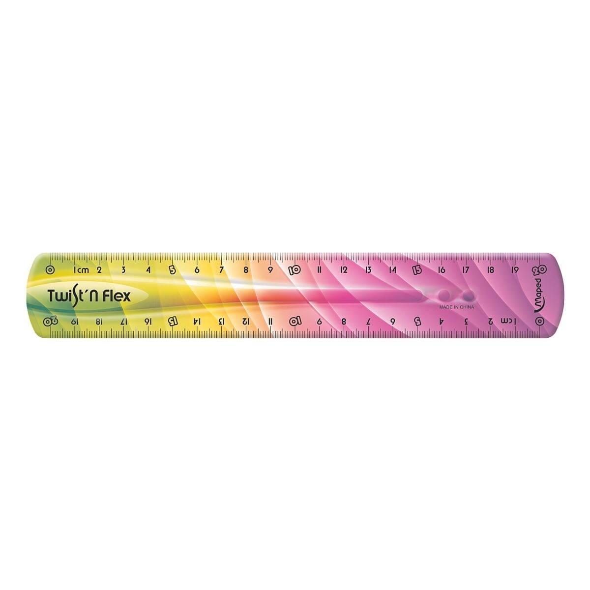 righelli mappati Righello mappato 20 cm 1 pezzo 20 cm colorato-2