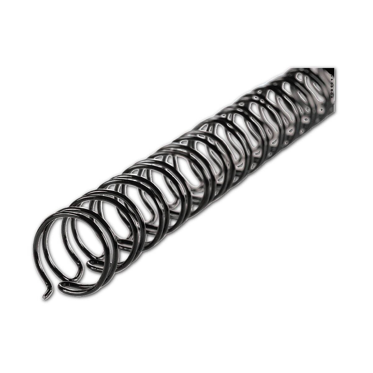 GBC Spirali metalliche WireBind nere 11 mm (100)-1