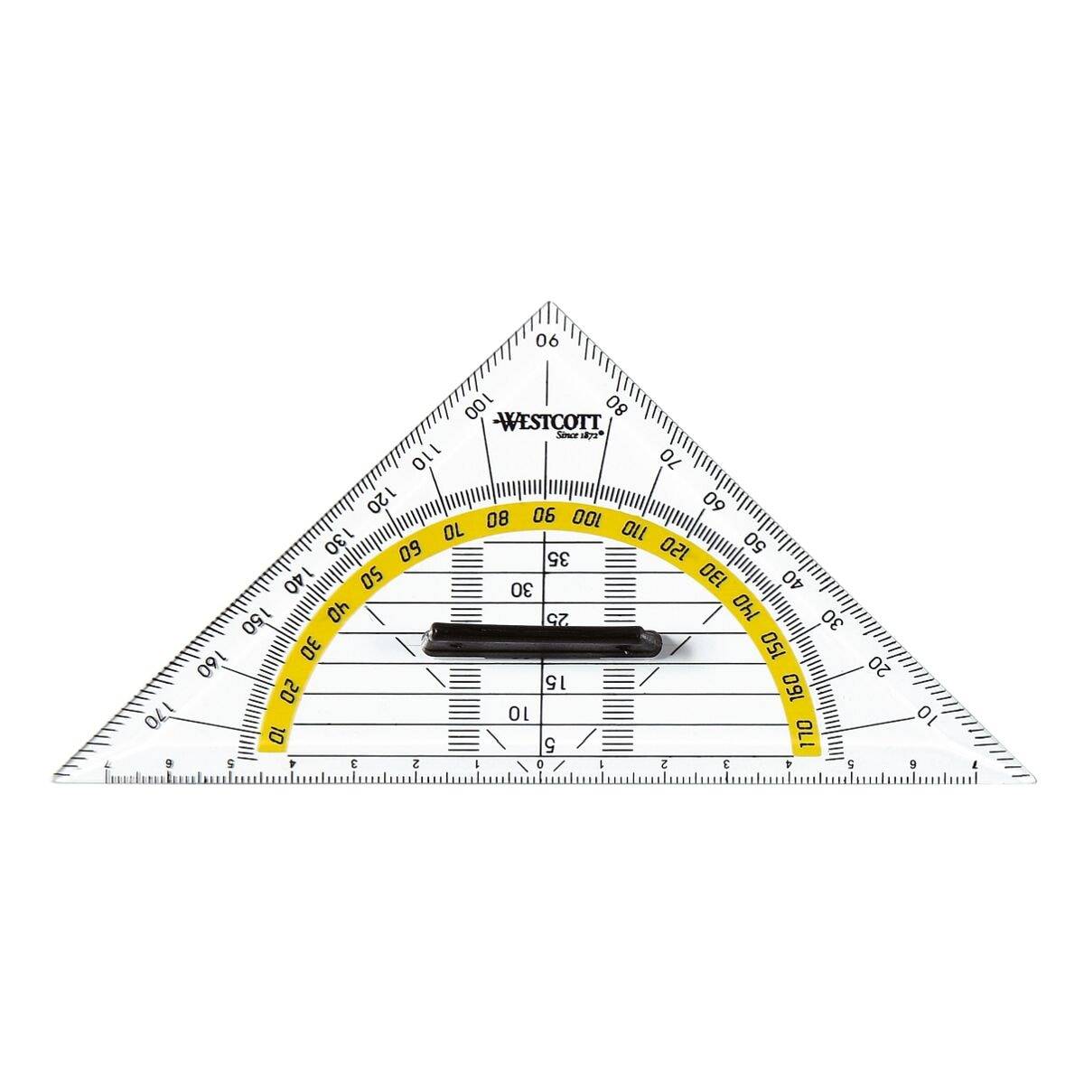 Triangolo geometria WESTCOTT con impugnatura 16,0 cm-1