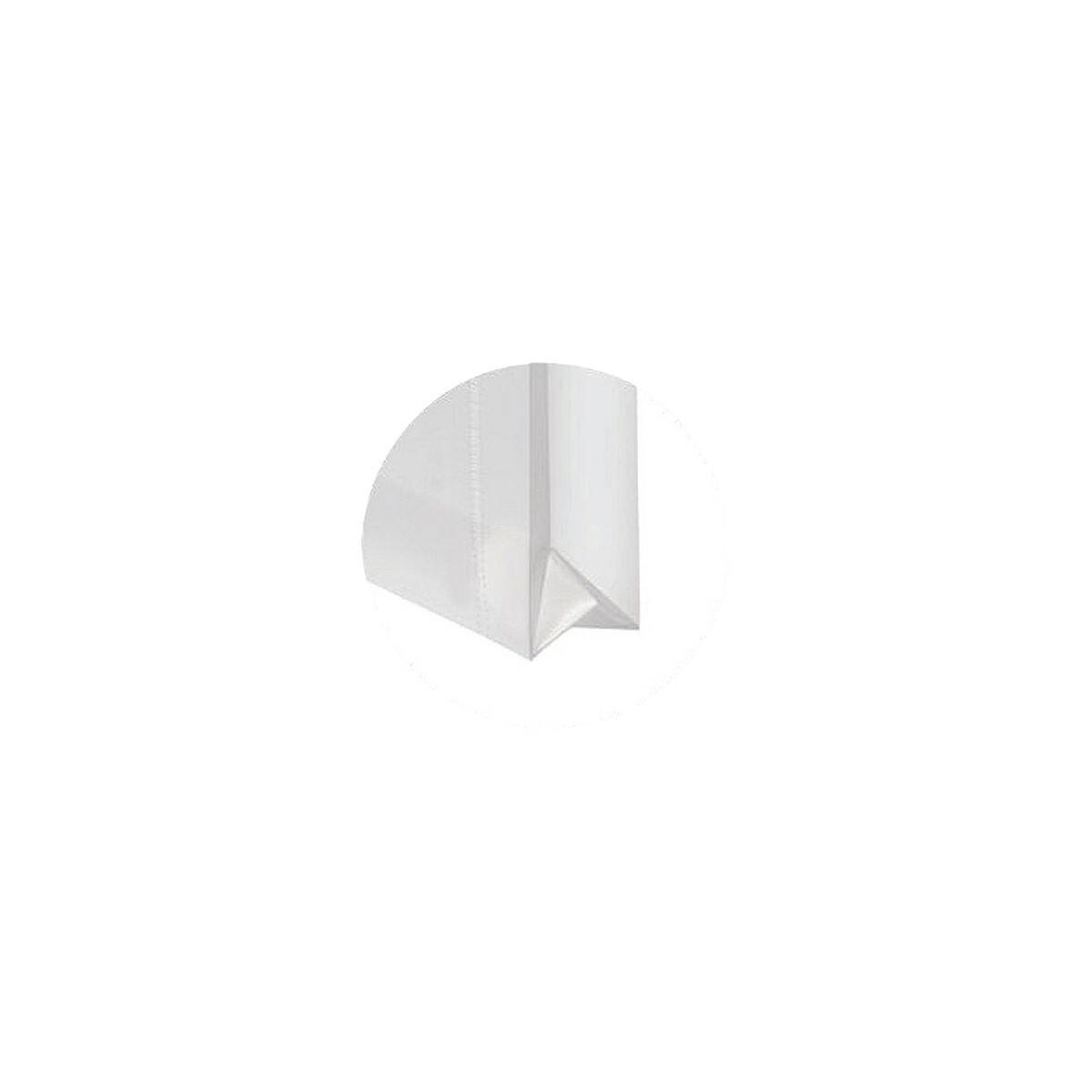 Tasche di documento cartelle di Din A4 trasparente liscio 0,20 mm - 10 pezzi-2