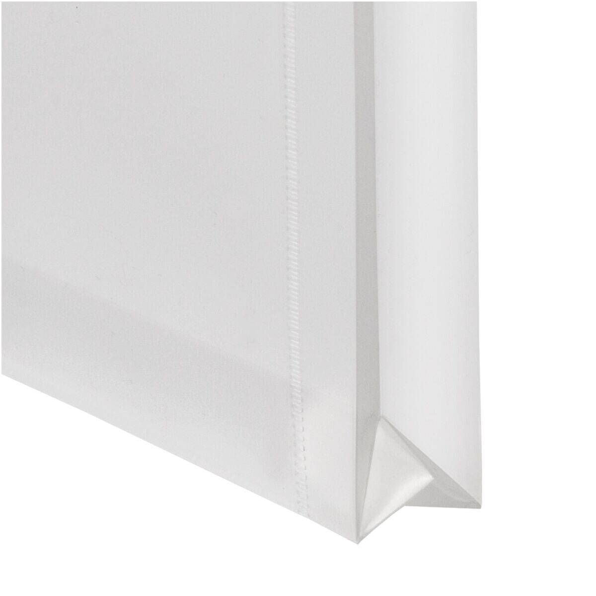 Tasche di documento cartelle di Din A4 trasparente liscio 0,20 mm - 10 pezzi-4
