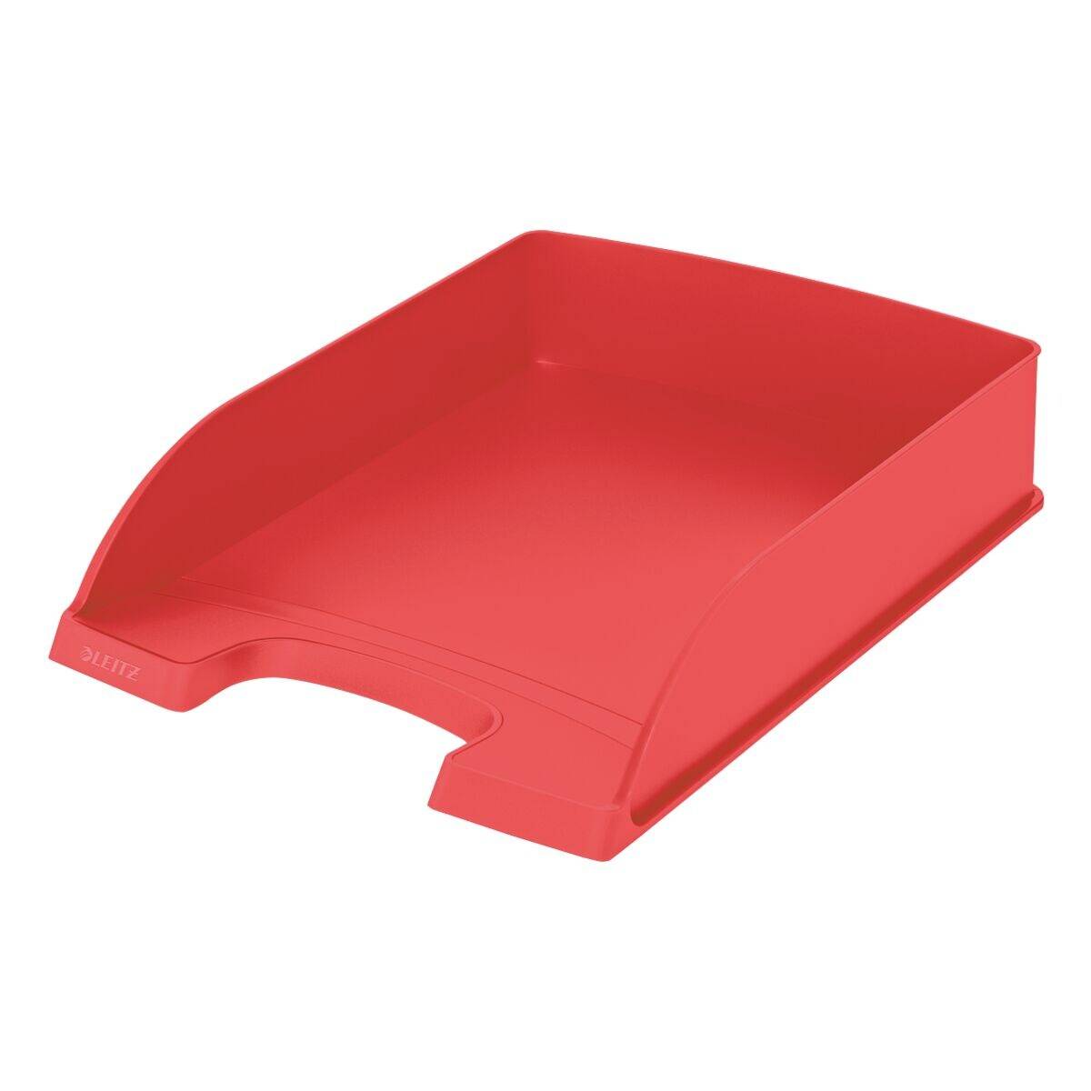 Leitz 52275095 Polistirolo Rosso (Leitz Recycle Letter Tray A4 Red - 52275020)-1
