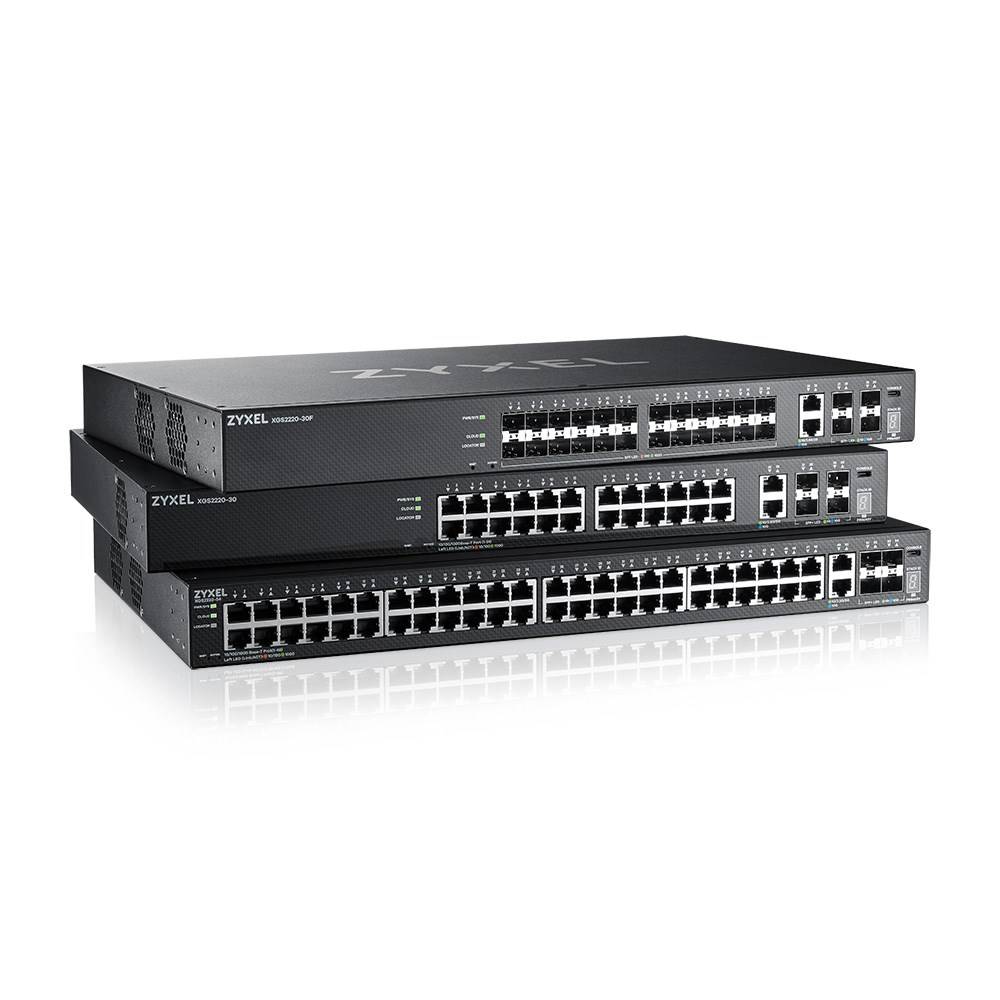 Zyxel XGS2220-30 Gestito L3 Gigabit Ethernet (10/100/1000) Nero-3