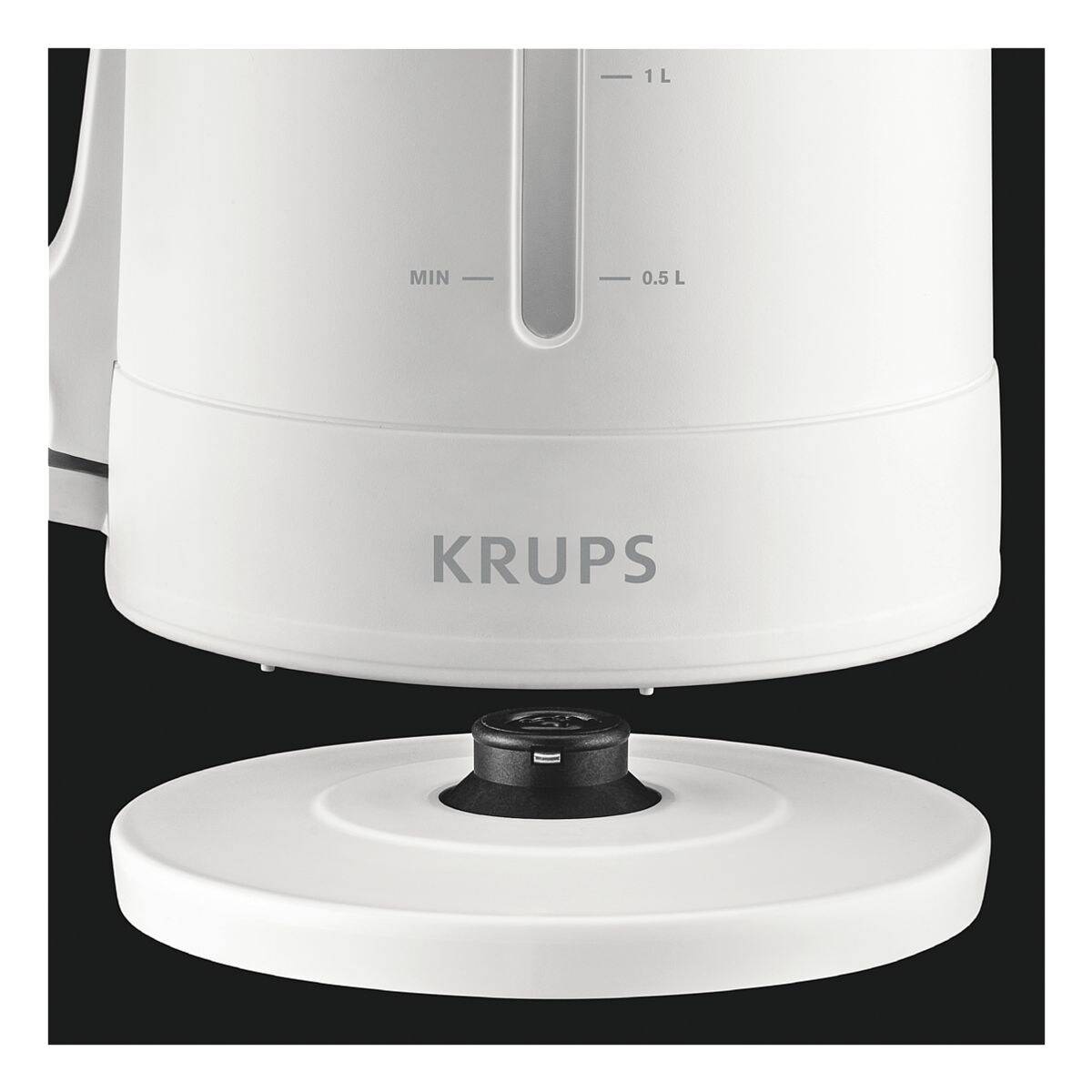 Krups BW2441 Pro Aroma Wasserkocher 1,6 Liter Weiß (BW2441)-2