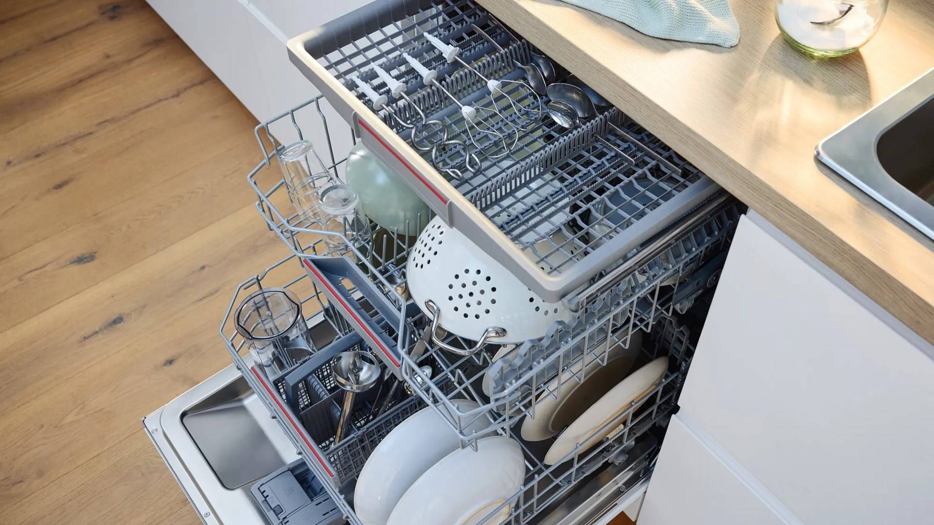Bosch ErgoMixx 750 Watt, Edelstahl-Mixuß Sbattitore elettrico 750 W Nero, Bianco-1