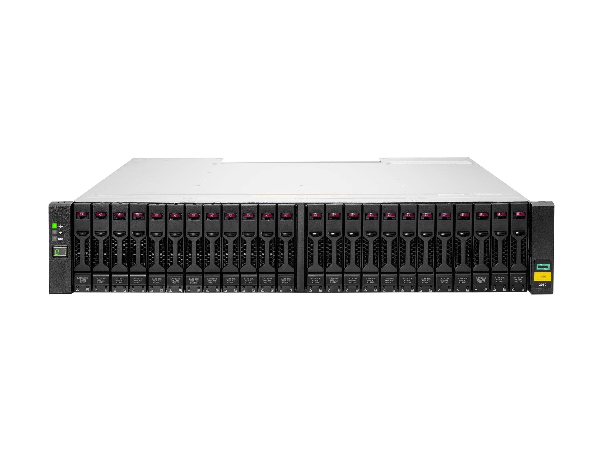 HPE MSA Modular Smart Array 2062 16Gb Fibre Channel SFF Storage - Array di dischi rigidi - 3,84 TB-1