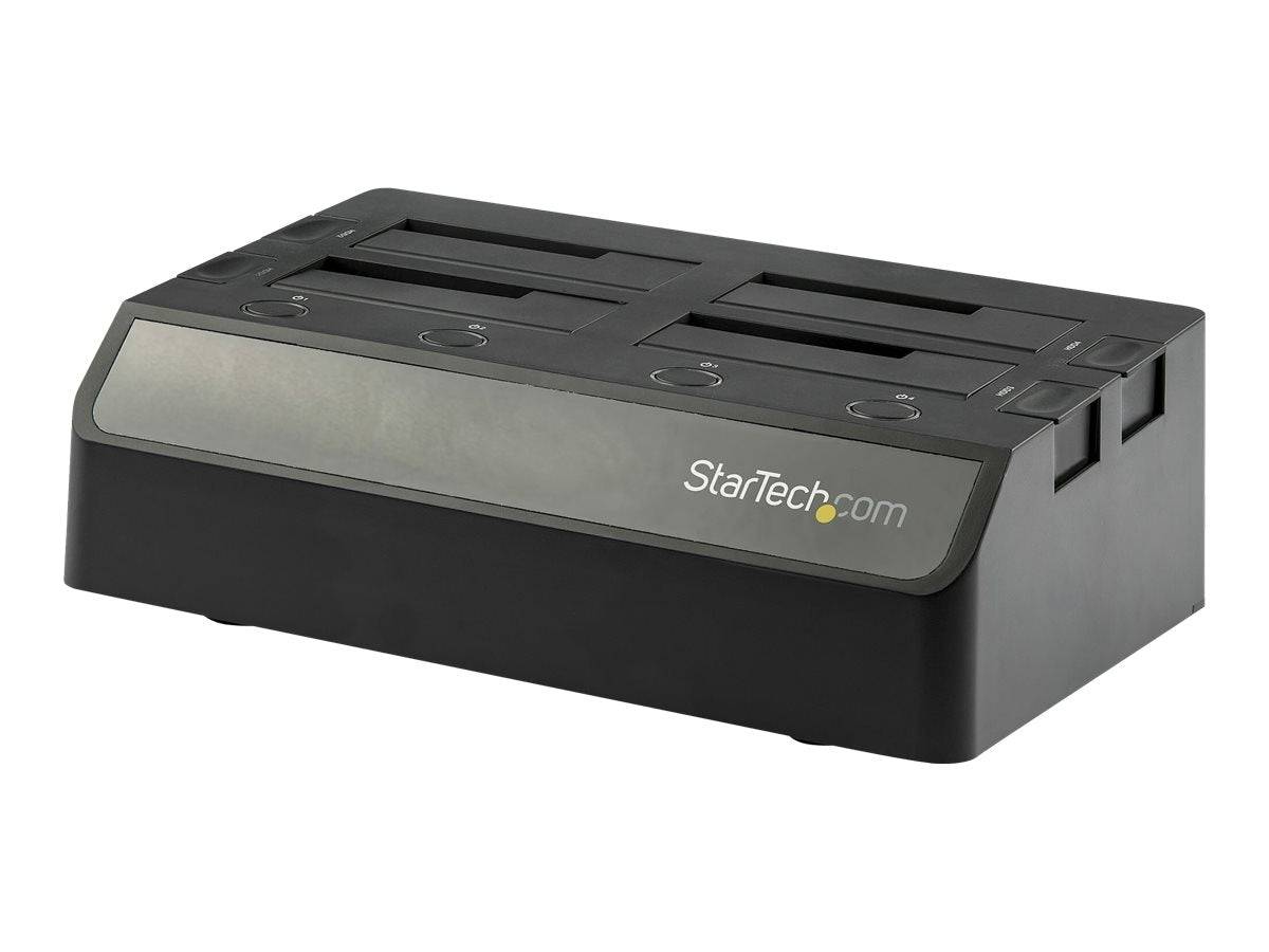 StarTech.com Docking Station per 4 HDD/SSD SATA da 2,5/3,5" - Dock USB 3.1 (10Gbps) con UASP-0
