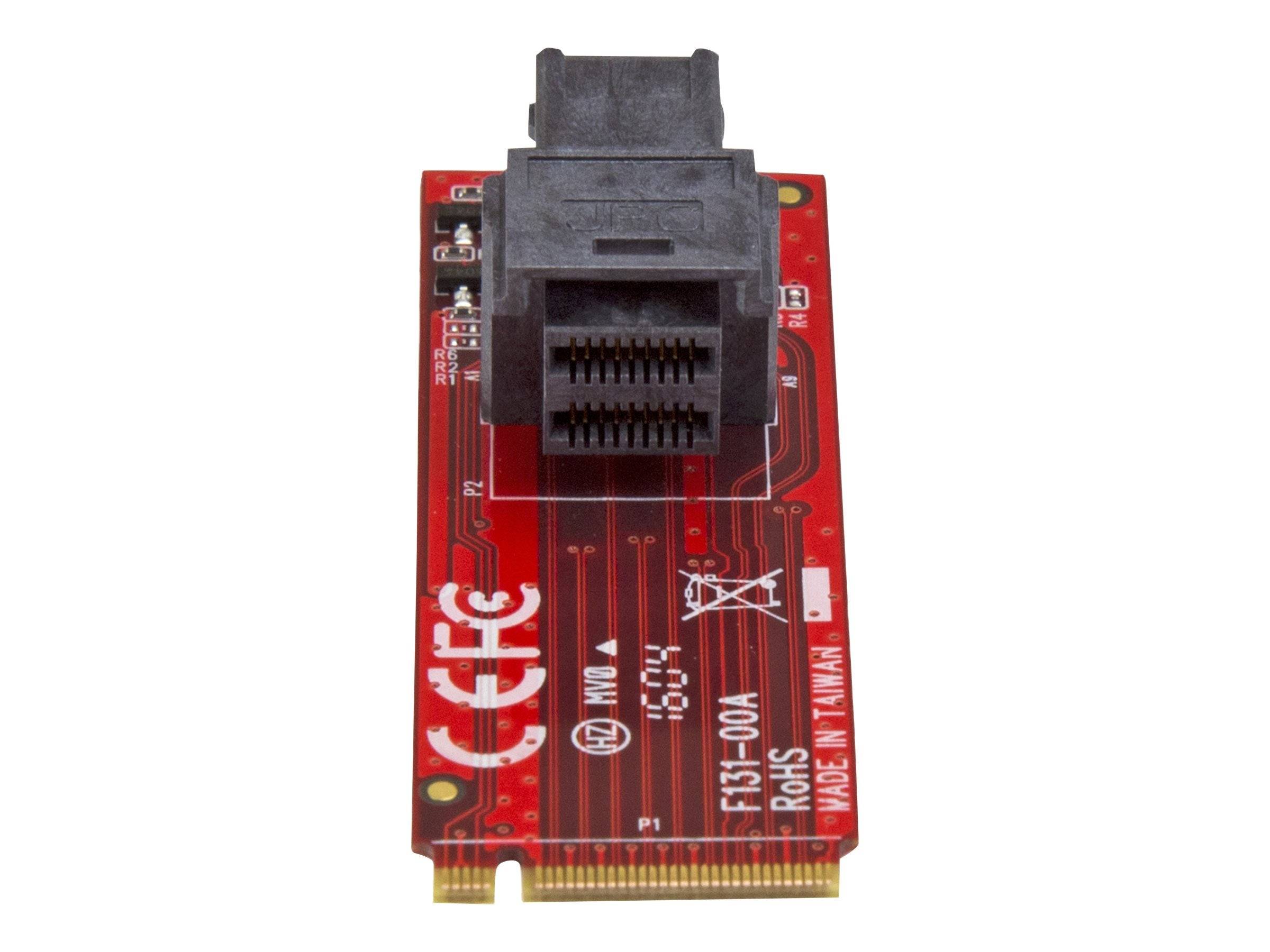 StarTech.com Scheda Adattatore PCI Express 3.0 U.2 (SFF-8643) a M.2 per SSD NVMe-1