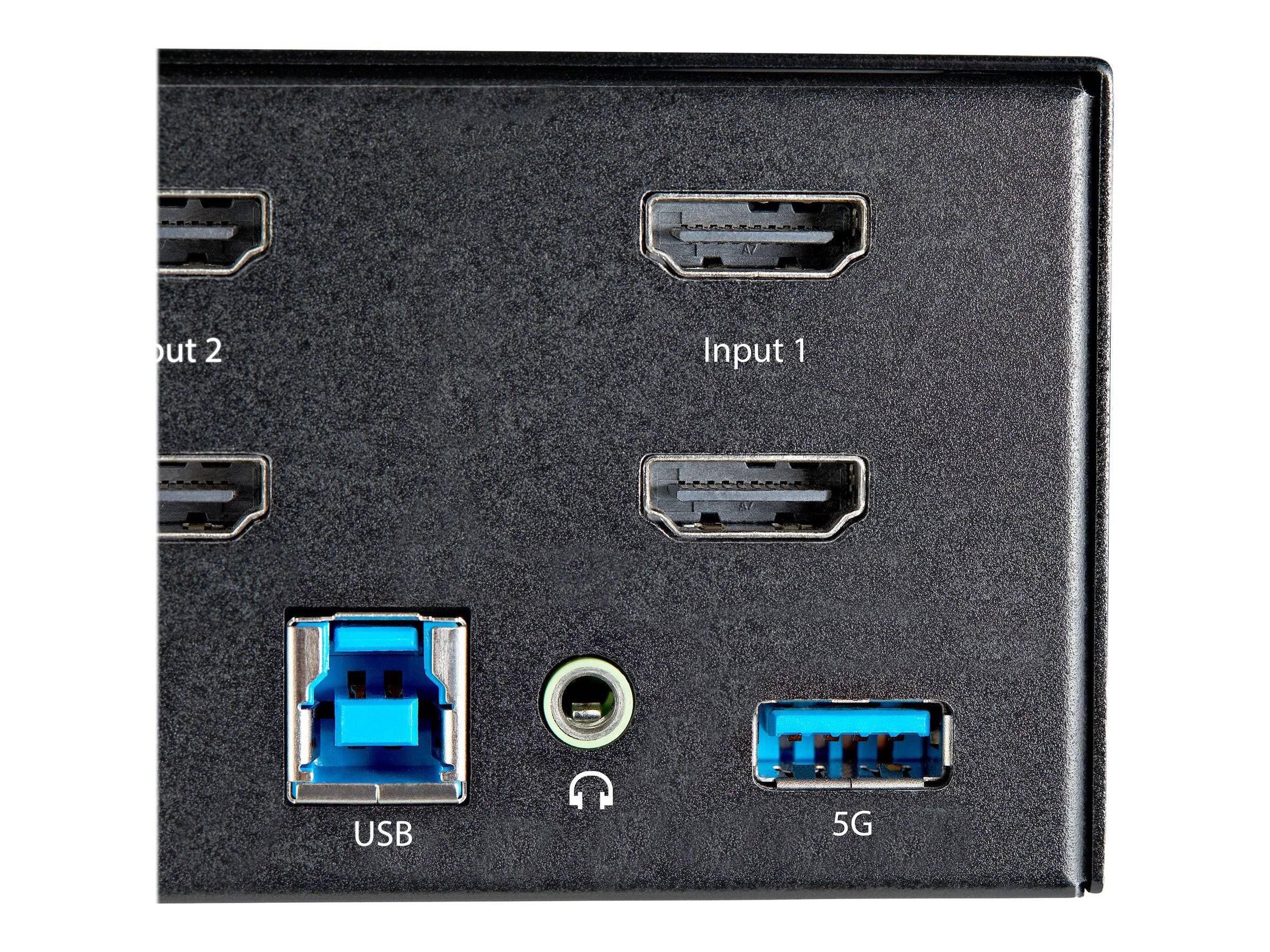 Kvm switch hdmi a 2 porte e doppio monitor 4k 60hz ultra hd-1