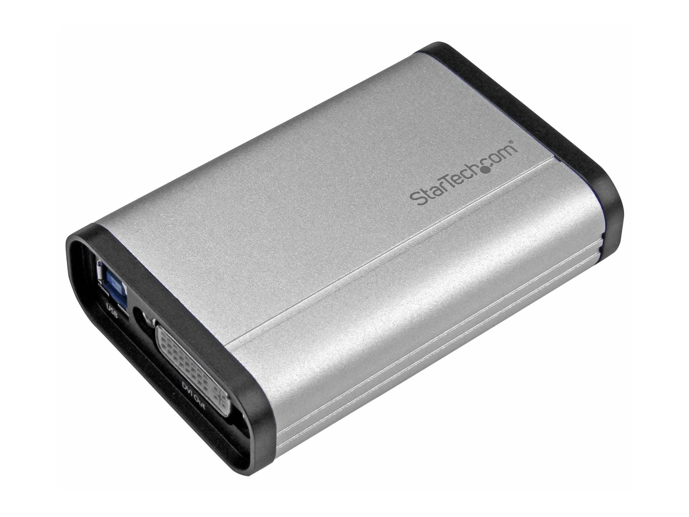 StarTech.com Scheda Acquisizione Video USB 3.0 a DVI - 1080p 60fps - Alluminio-0