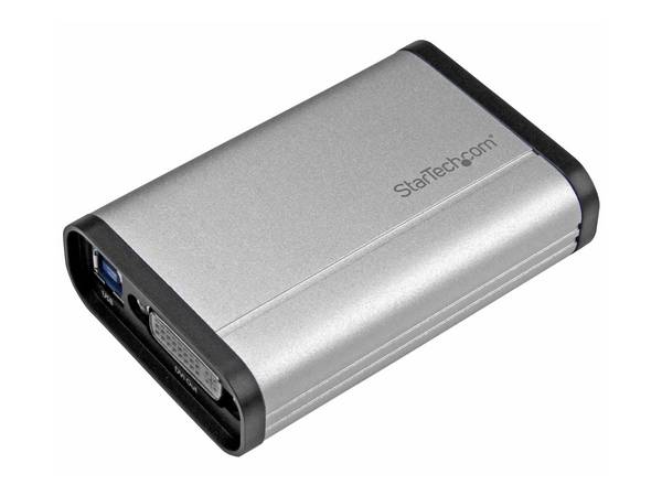 StarTech.com Scheda Acquisizione Video USB 3.0 a DVI - 1080p 60fps - Alluminio