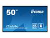 Iiyama ProLite LH5054UHS-B1AG Display Digital Signage ERP: C (A - G) 2.5 cm (1.0 pollici) 3840 x 2160 Pixel 24/7 Funzione anti-burn-in, Funzione di riproduzione dei media, Altoparlanti integrati
