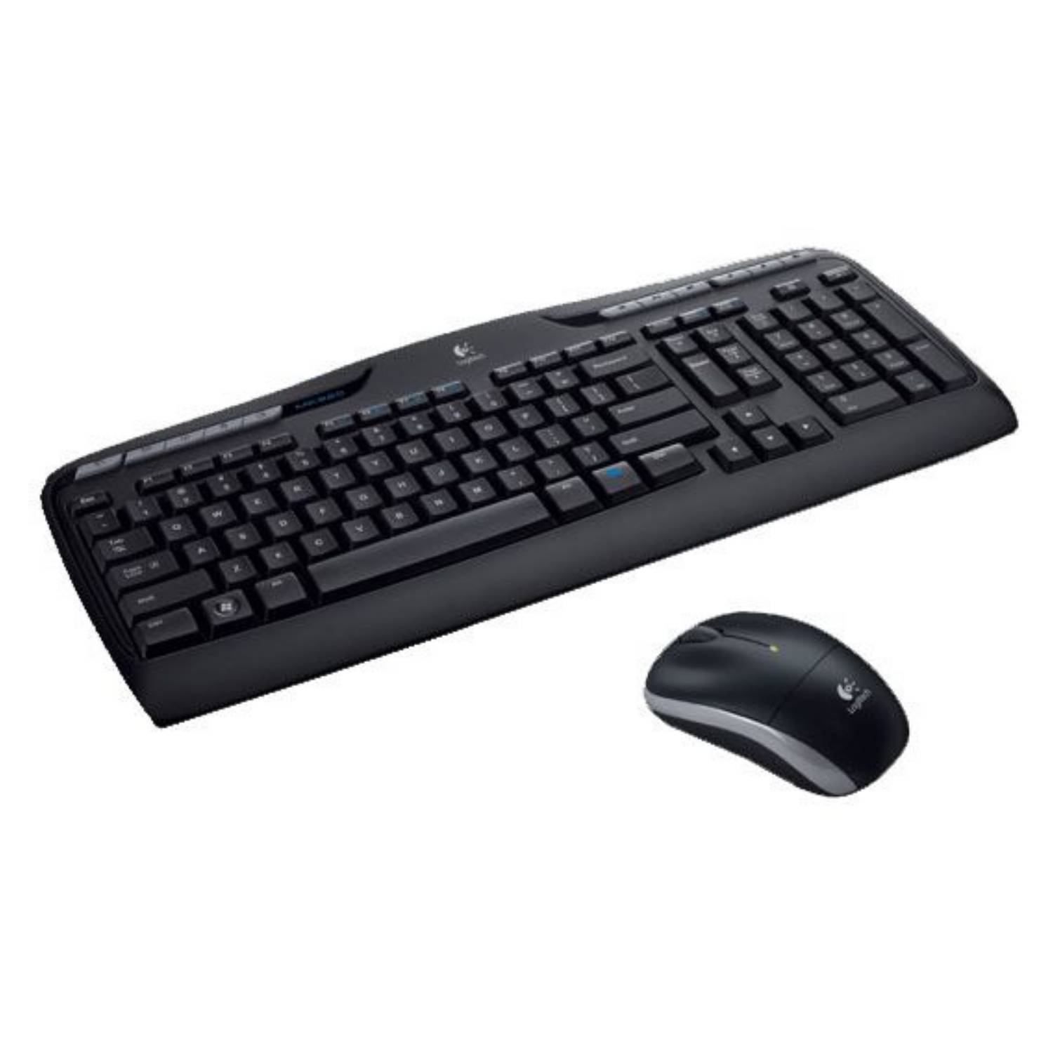 Logitech Wireless Combo MK330 USB Tastiera Funzione Hotkey Tedesco, QWERTZ Nero-1