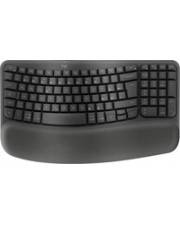 Logitech Wave Keys - Tastatur - kabellos - 2.4 GHz, Bluetooth LE - QWERTZ - Tschechisch - Graphite (920-012307)-0