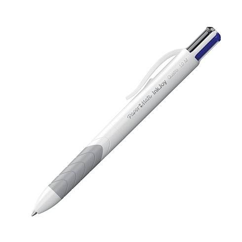 Penna a Sfera a Scatto InkJoy Quatro Paper Mate - 1 mm - S0977260 (Blu Nero Rosso Verde)-0