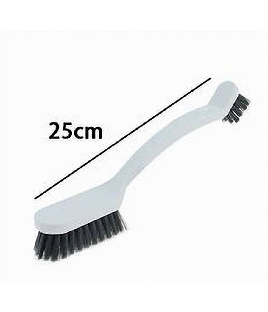 Spazzola Multiuso Doppia Per Pulizia Fessure Scarpe Bagno Doccia Fornelli 87612 --1