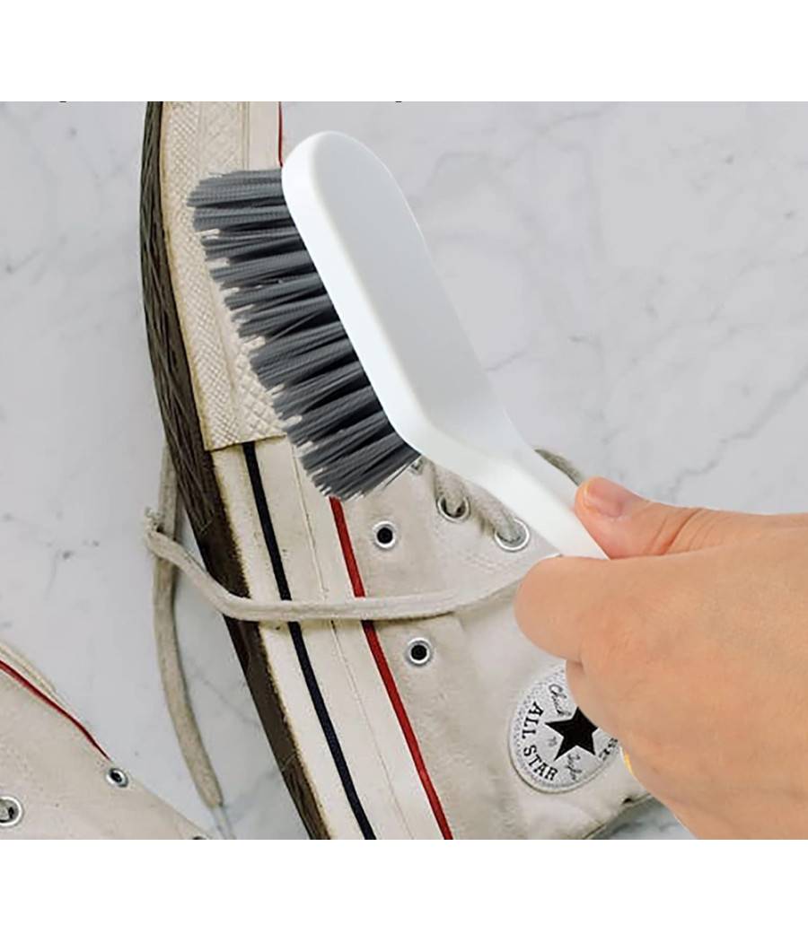 Spazzola Multiuso Doppia Per Pulizia Fessure Scarpe Bagno Doccia Fornelli 87612 --3