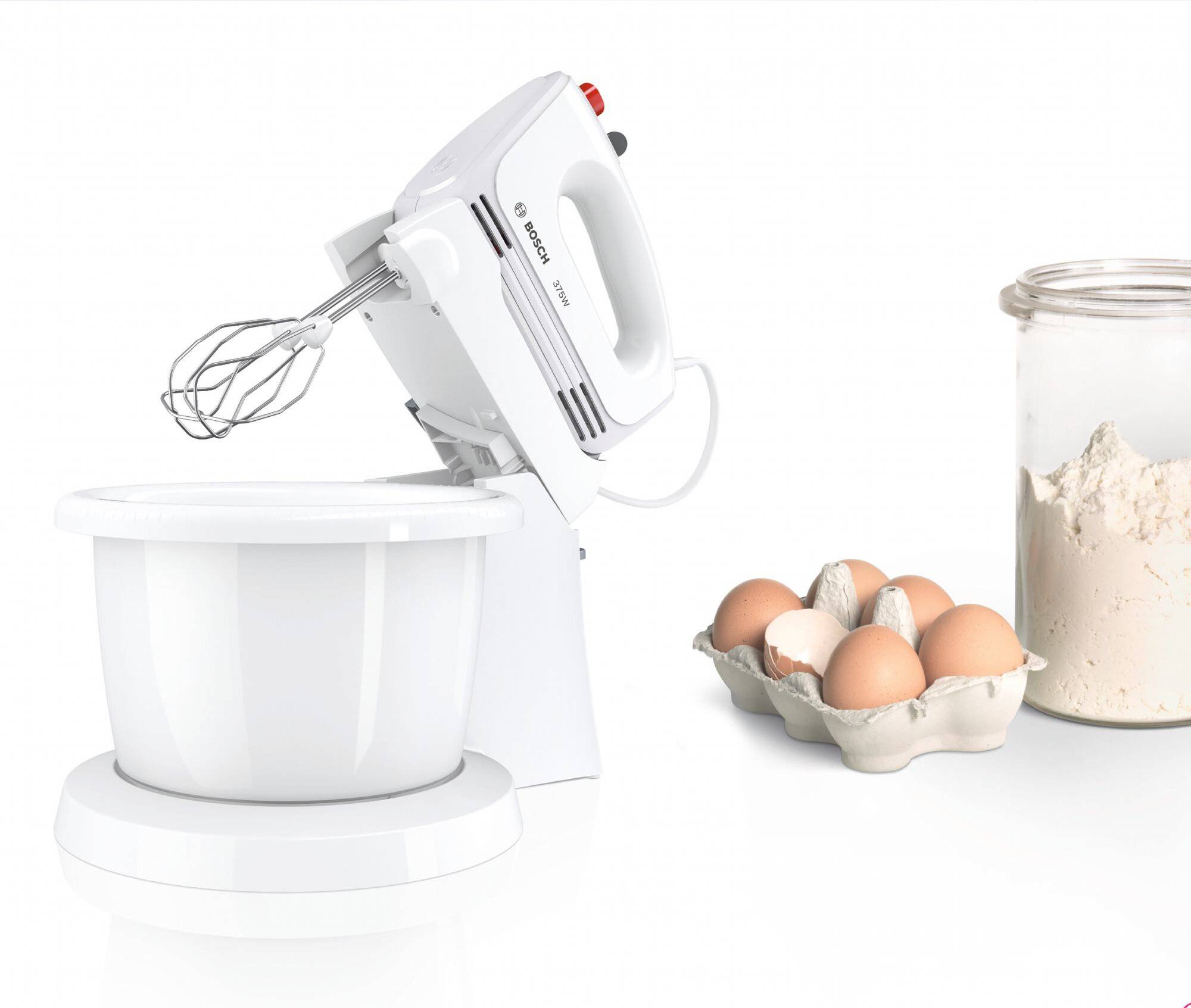 Bosch MFQ2600W sbattitore Sbattitore manuale 375 W Bianco (Bosch CleverMixx MFQ2600W - mixer - hv)-3