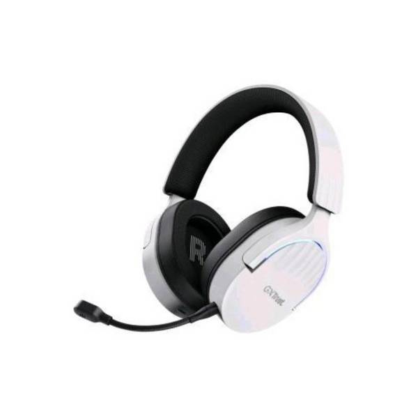 Trust GXT 491W FAYZO Auricolare Con cavo e senza cavo A Padiglione Giocare USB tipo-C Bluetooth Nero, Bianco
