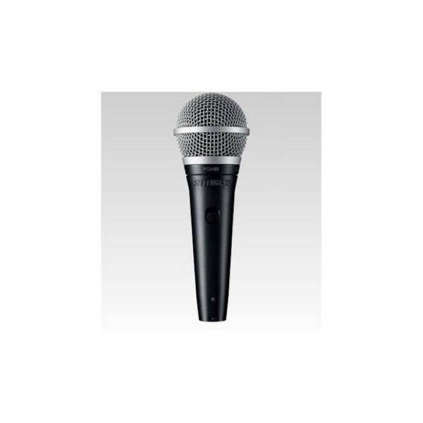 Shure PGA48 QTR Microfono per palco spettacolo Nero Metallico