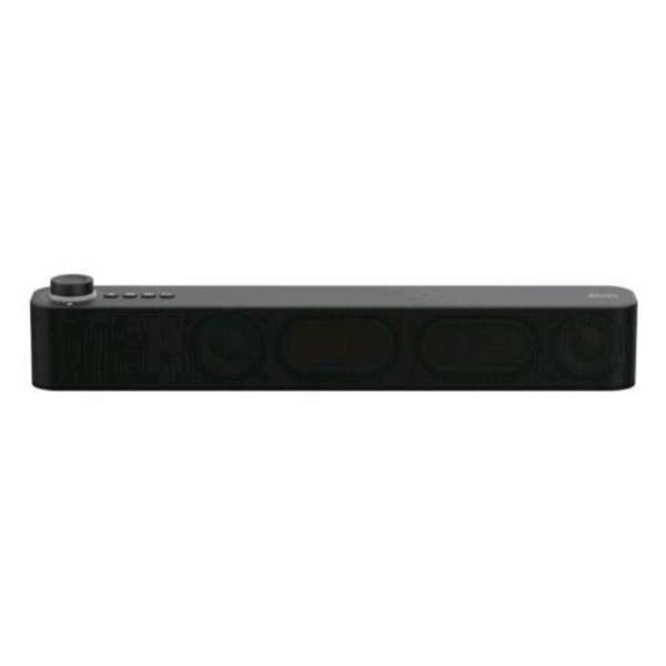ATLANTIS P003-C0820-B MINI SOUNDBAR BLUETOOTH 5.3 20 W JACK 3,5mm TWS BATTERIA 2400mAh RADIO USB MICROSD NERO