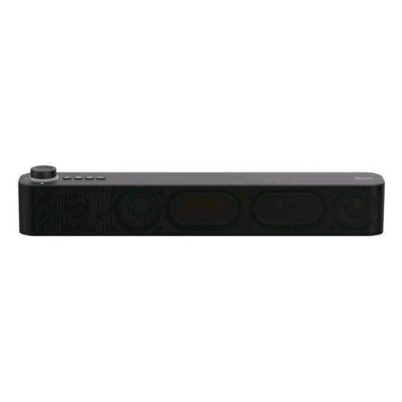 ATLANTIS P003-C0820-B MINI SOUNDBAR BLUETOOTH 5.3 20 W JACK 3,5mm TWS BATTERIA 2400mAh RADIO USB MICROSD NERO-0