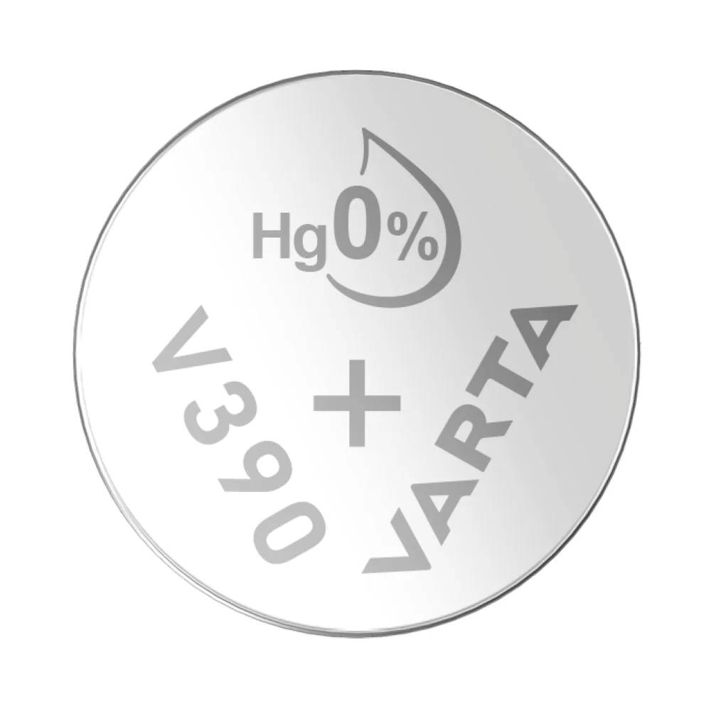 Varta V390 - Uhren Knopfzelle - Primär Silber - SR54 - 1,55V - 80mAh (0390-101-111)-0