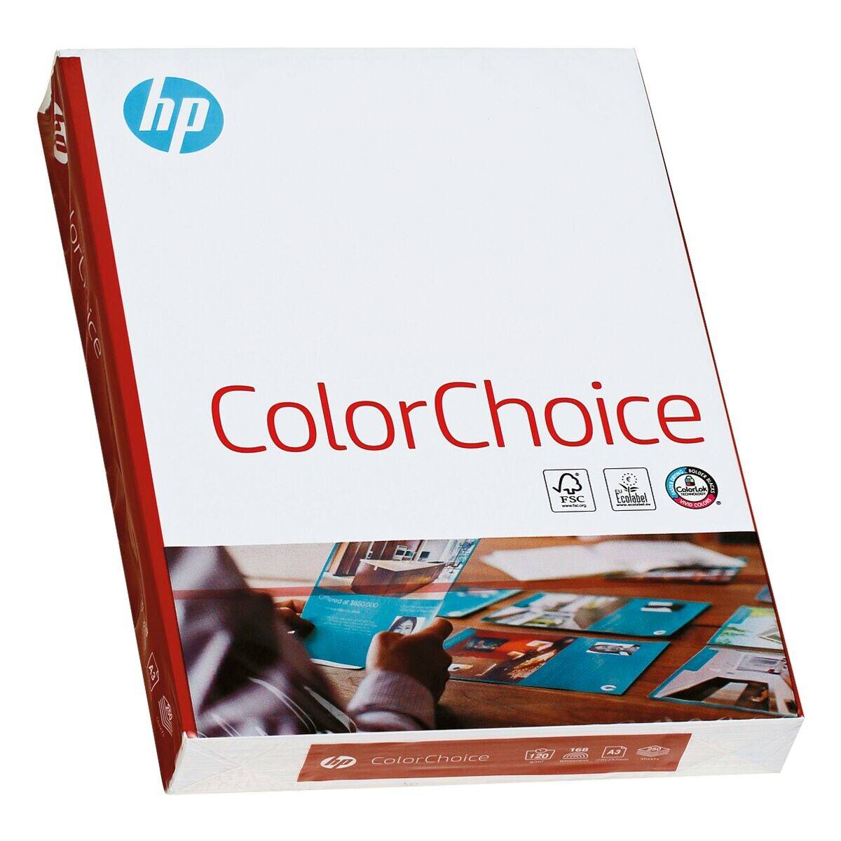 HP Confezione da 250 fogli Color Laser 120 g/m², A3/297 x 420 mm-2