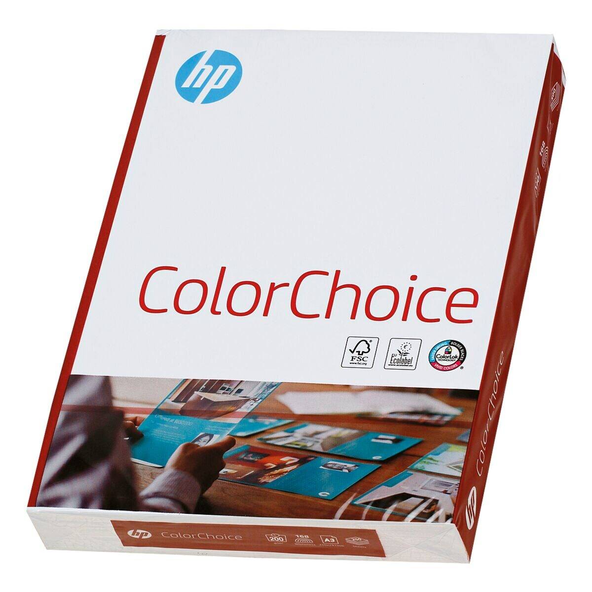 HP Papier ColorChoice A3, 200g (547929)-0