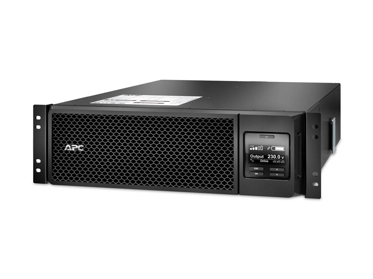 APC Smart-UPS On-Line gruppo di continuità (UPS) Doppia conversione (online) 5 kVA 4500 W 10 presa(e) AC SRT5KRMXLI-6W-4