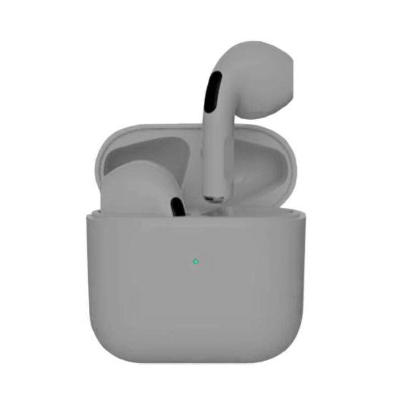 AKAI AIR BUDS ULTRA SLIM - AURICOLARI BLUETOOTH WIRELESS - COLORE ARGENTO-0