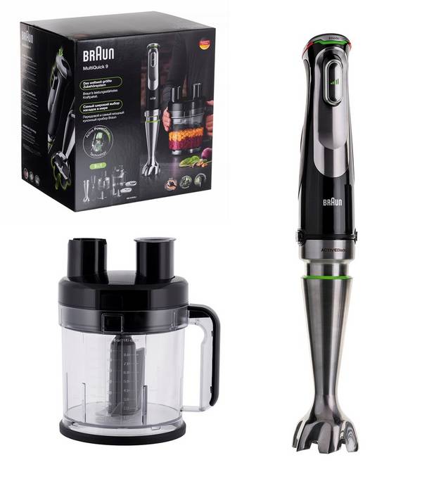 Frullatore a immersione Multiquick Braun MQ9195XLI