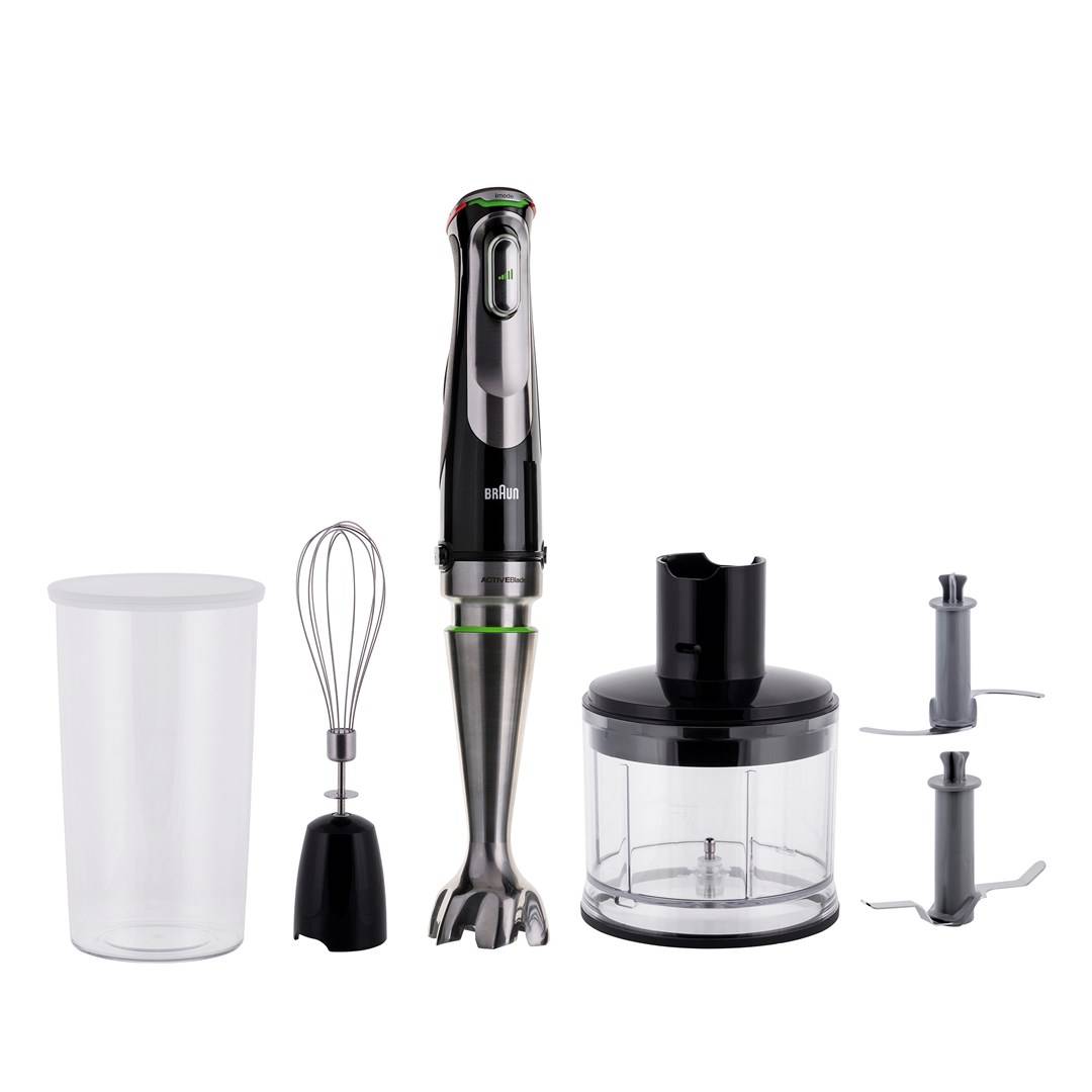 Braun MultiQuick 9 MQ 9135XI 0,6 L Frullatore ad immersione 1200 W Nero, Acciaio inossidabile-0