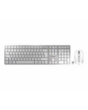 CHERRY DW 9100 SLIM UK Layout silber/weiß-0