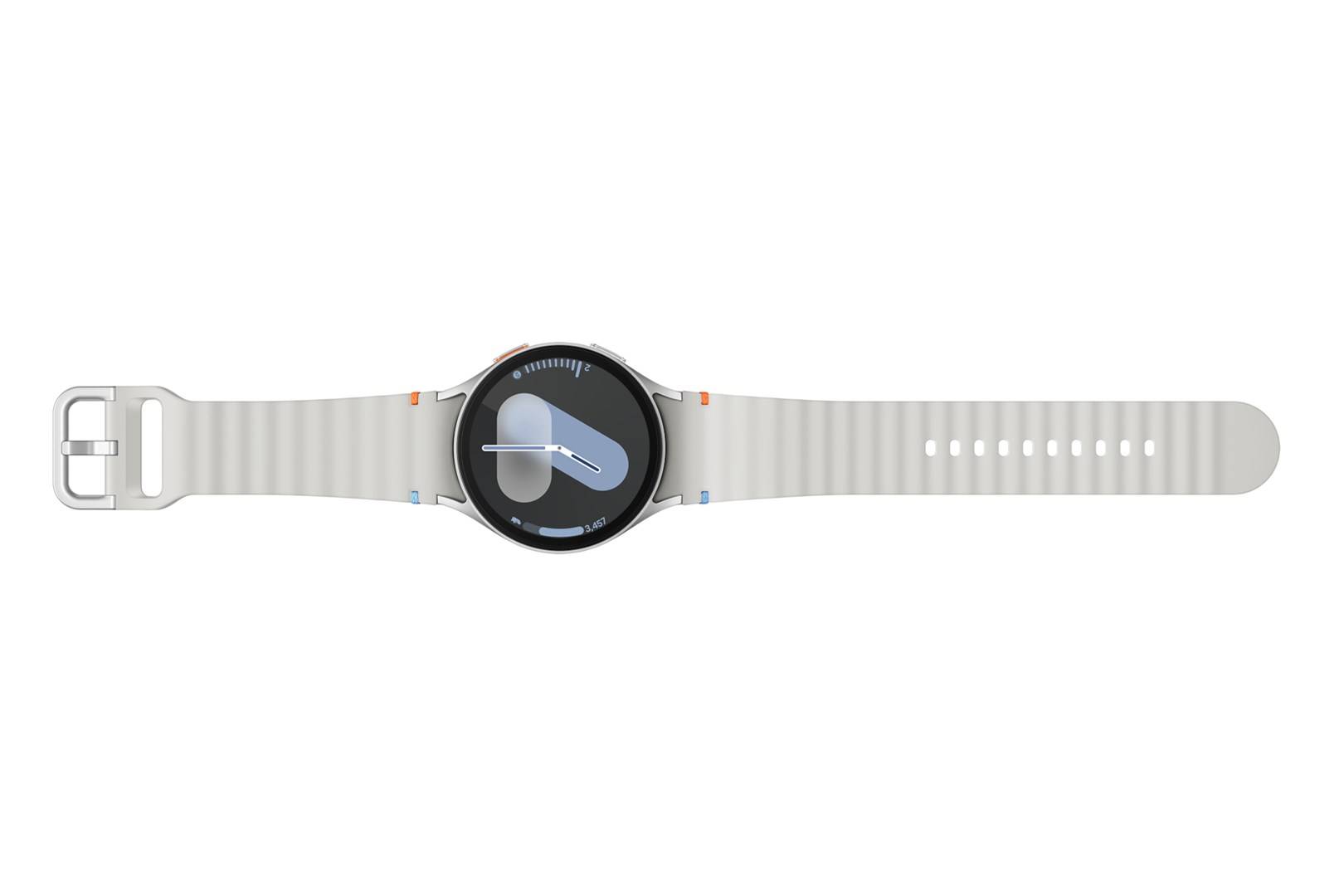 Samsung Galaxy Watch7 3.81 cm (1.5 ) AMOLED 44 mm Digital 480 x 480 pixels Touchscreen 4G Silver Wi-Fi GPS (satellite)-5