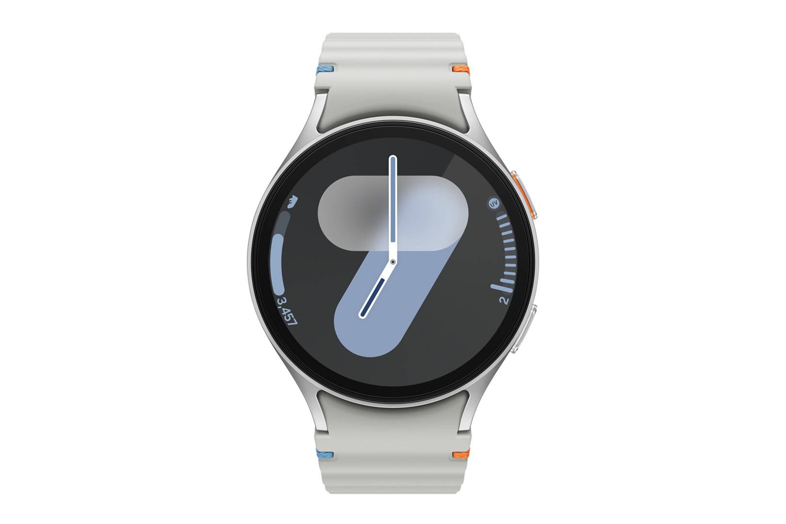 Samsung Galaxy Watch7 3.81 cm (1.5 ) AMOLED 44 mm Digital 480 x 480 pixels Touchscreen 4G Silver Wi-Fi GPS (satellite)-1