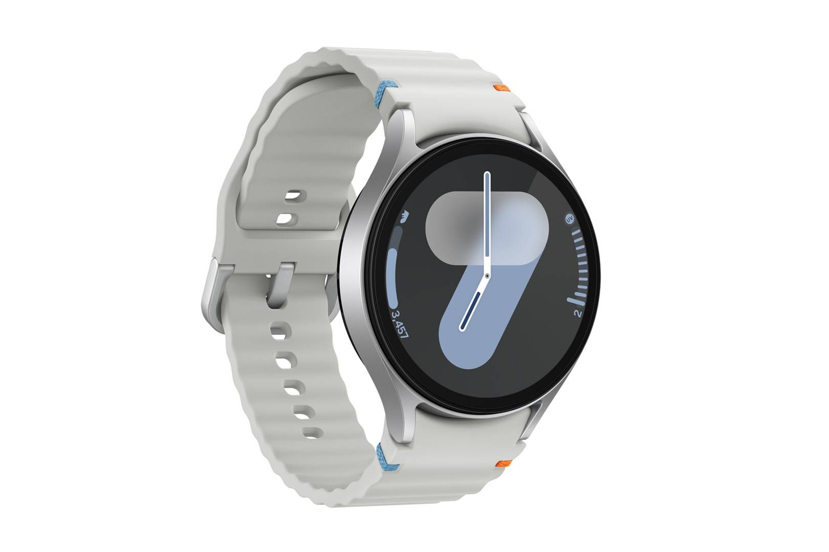 Samsung Galaxy Watch7 3.81 cm (1.5 ) AMOLED 44 mm Digital 480 x 480 pixels Touchscreen 4G Silver Wi-Fi GPS (satellite)-2