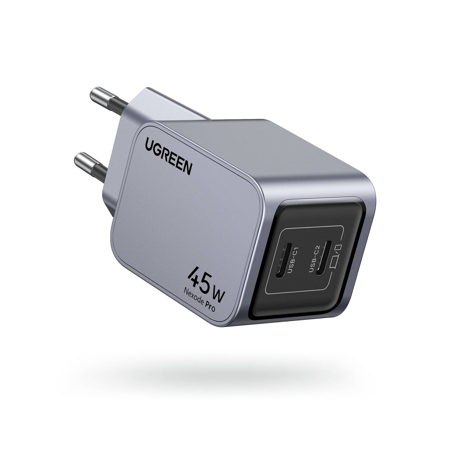 UGREEN Nexode Pro 45W Dual USB-C GaN Fast Charger EU gray (35008)-2