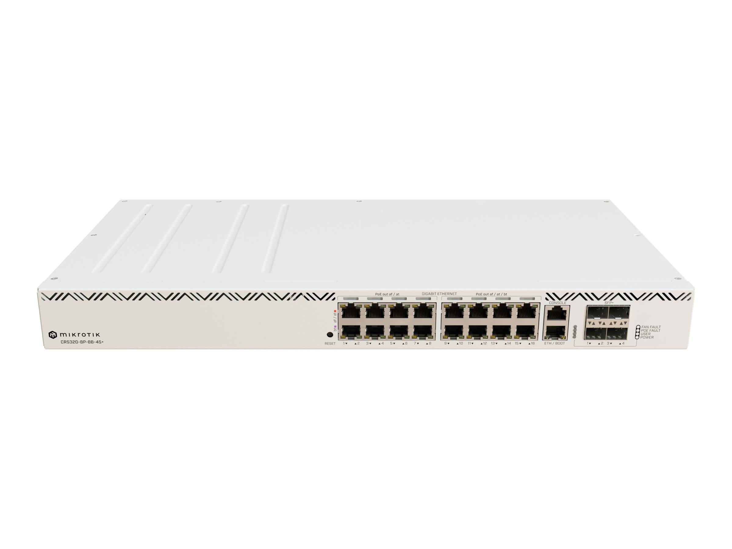 MikroTik CRS320-8P-8B-4S+RM Cloud Router Switch-0