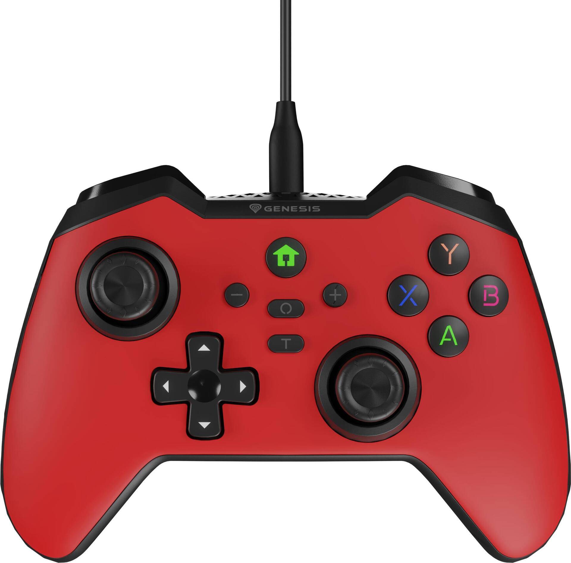 Gamepad MANGAN 300 cablato rosso/nero-0