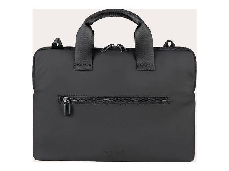 TUCANO Borsa GOMMO BORSA SUPERSLIM 13'/14' Laptop fino a 14' e Macbook Air 15' Nero-0