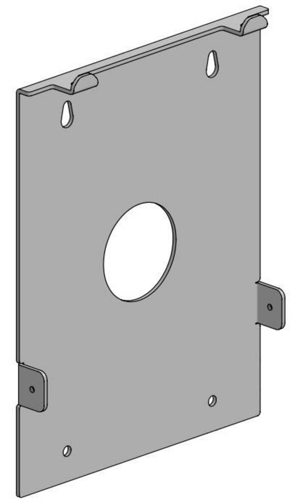 SPK110-HP wall bracket - - W:206 -BLACK- - Warranty: 60M