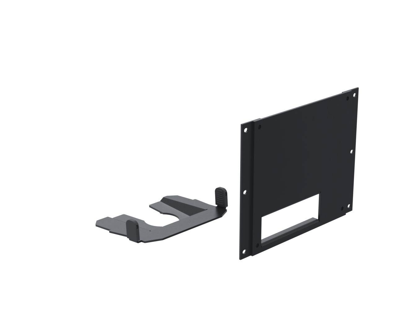Kiosk integrated printer - cover + printer plate for - Epson TM-T88 - W:206 -BLACK- - Warranty: 60M-0