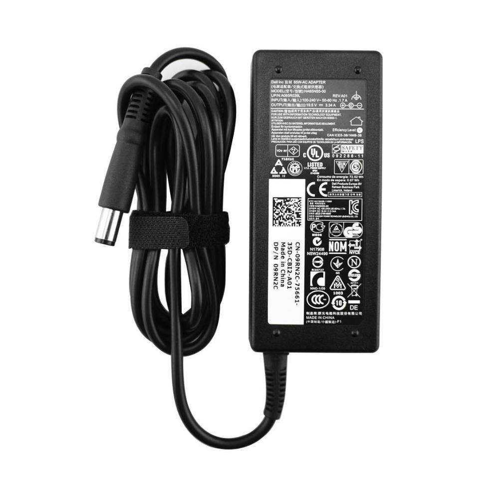 Origin Storage ADP-E65W-SA adattatore e invertitore Interno 65 W Nero (AC Adapter [65W] For Latitude E Series with SA ca-0