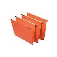 Esselte Dossiers suspendus, orange, carton 220g/m2 - für den Markt: F - 25 Stück (21631)-0