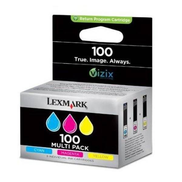 Lexmark Cartridge No. 100 - Gelb, Cyan, Magenta