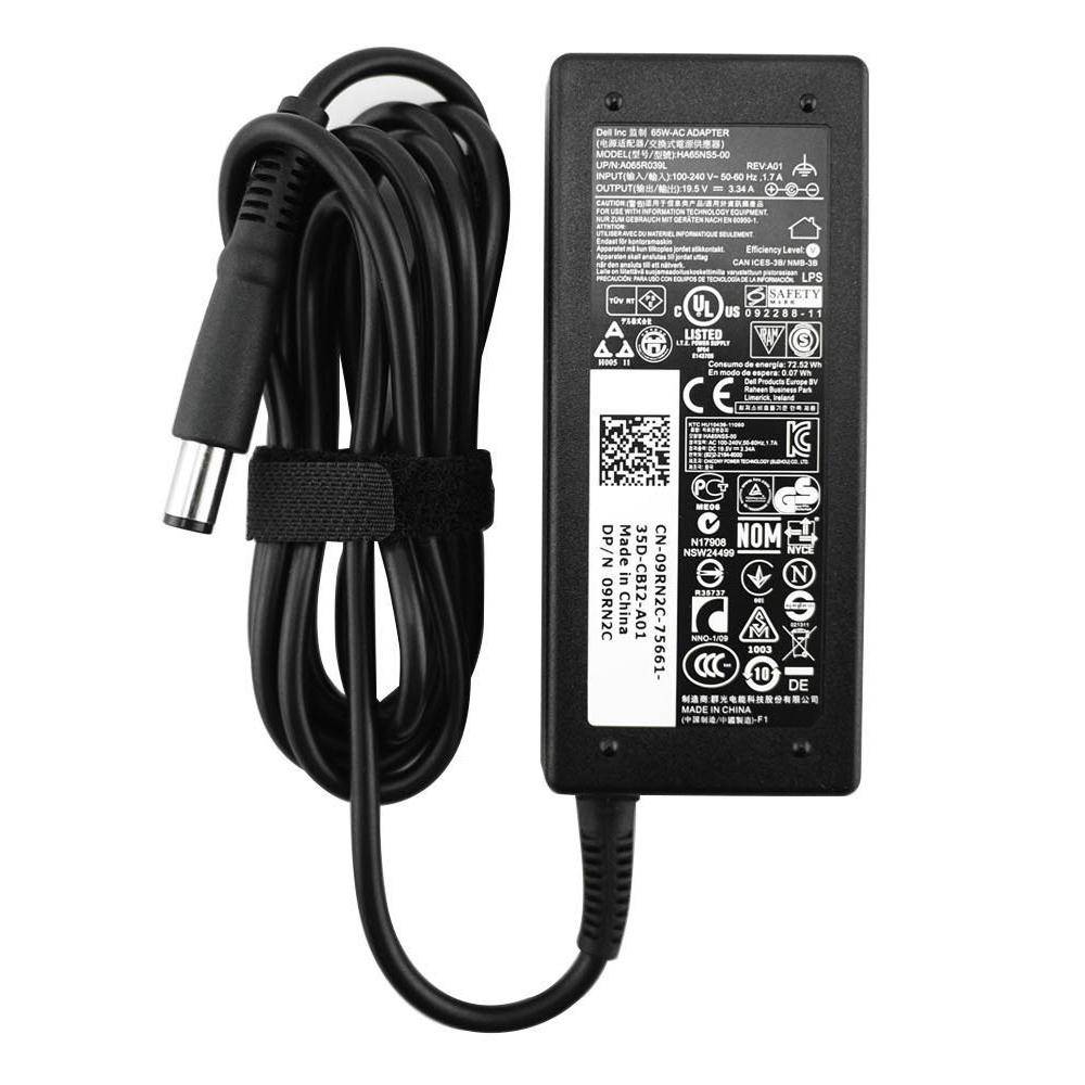 Origin Storage ADP-E65W adattatore e invertitore Interno 65 W Nero (AC Adapter [65W] For Latitude E Series)-0