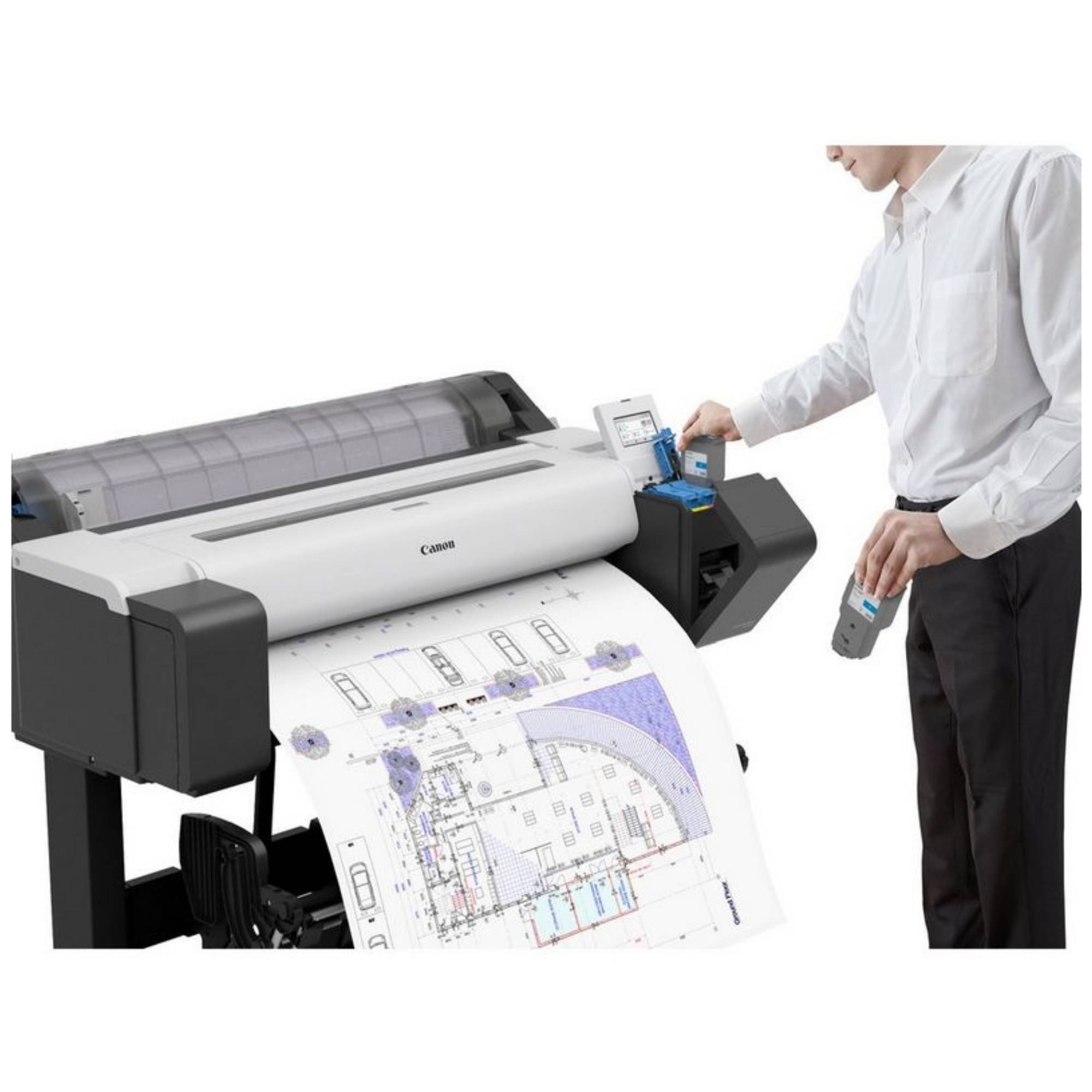Canon imagePROGRAF TM-355 stampante grandi formati Wi-Fi Bubblejet A colori 2400 x 1200 DPI A0 (841 x 1189 mm)-2